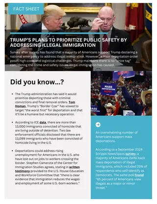 First page of Trump’s Plan to Prioritize Public Safety by Addressing Illegal Immigration