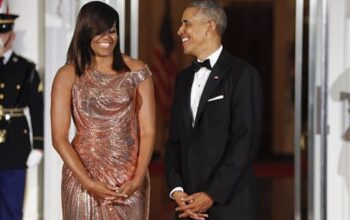 Barack and Michelle Obama/AP