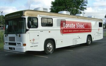 Blood Donation Vehicle