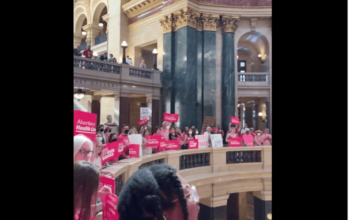 Planned Parenthood insurrection in Wisconsin Capitol