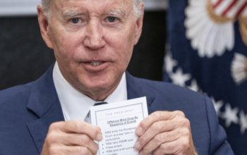 President Joe Biden Notecard
