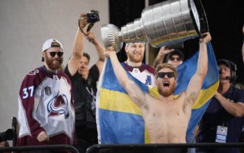Stanley Cup celebration in Denver