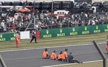 Just Stop Oil protesters at F1