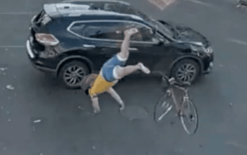 Amy DeGise hits cyclist in Jersey City