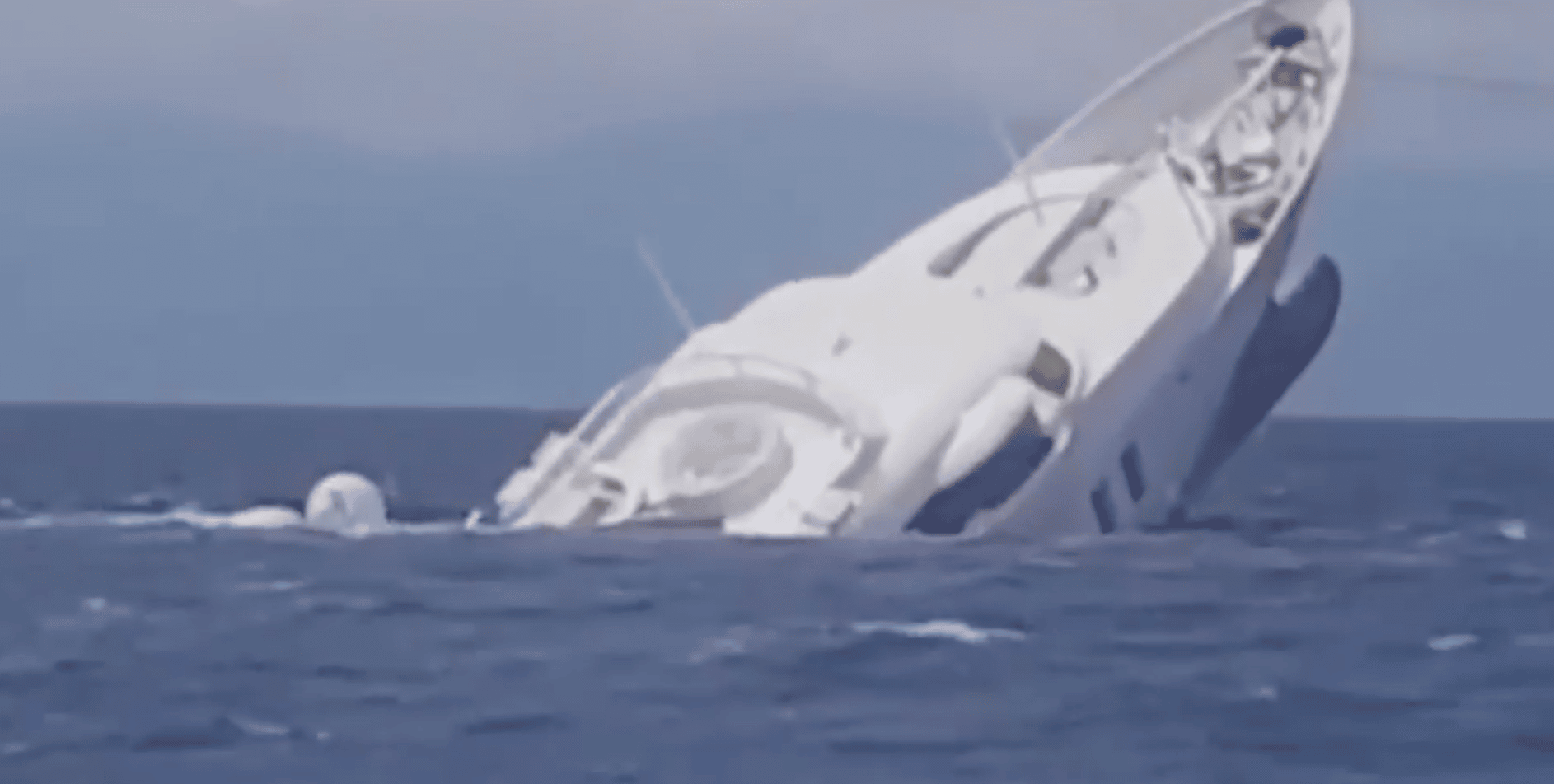 super yachts sinking